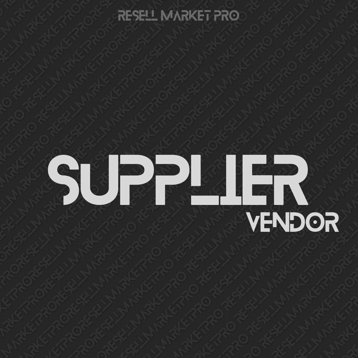 Supplier (Vendor) Product's & More