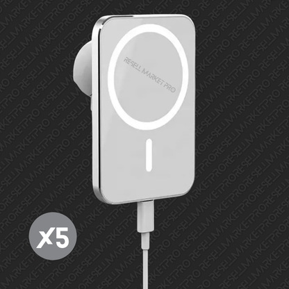 Bulk Suport Auto Mag Safe cu Incarcare Wireless 15W