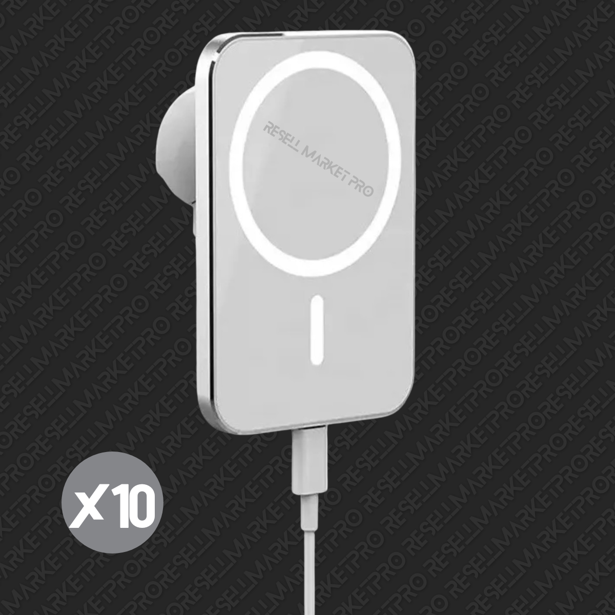 Bulk Suport Auto Mag Safe cu Incarcare Wireless 15W