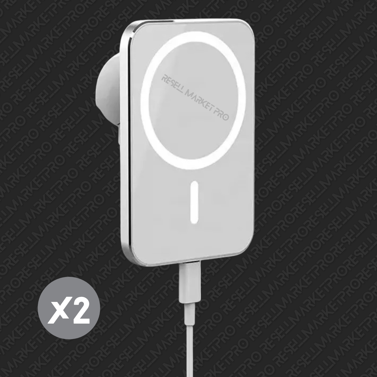 Bulk Suport Auto Mag Safe cu Incarcare Wireless 15W