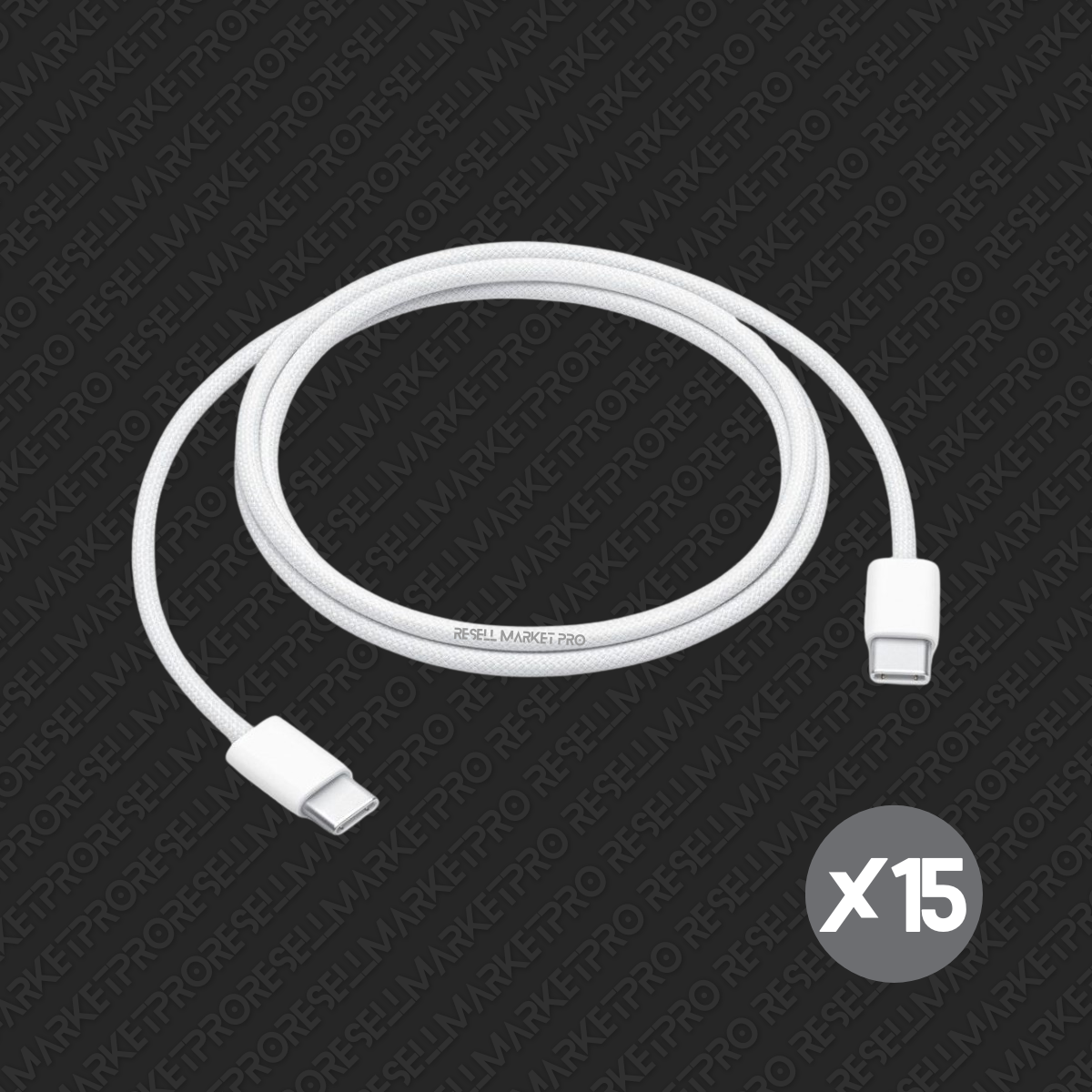 Bulk Cablu de încarcare/date 60W USB-C (1m)